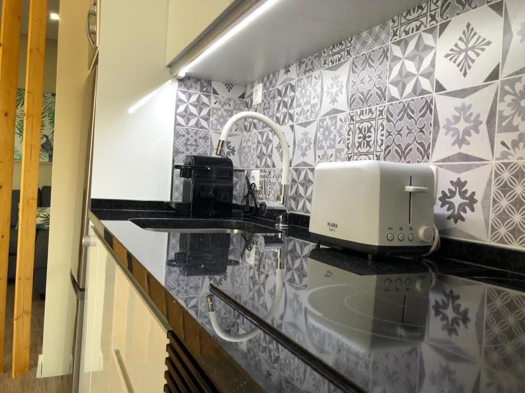 Rs Apartamento Quarteira Bagian luar foto