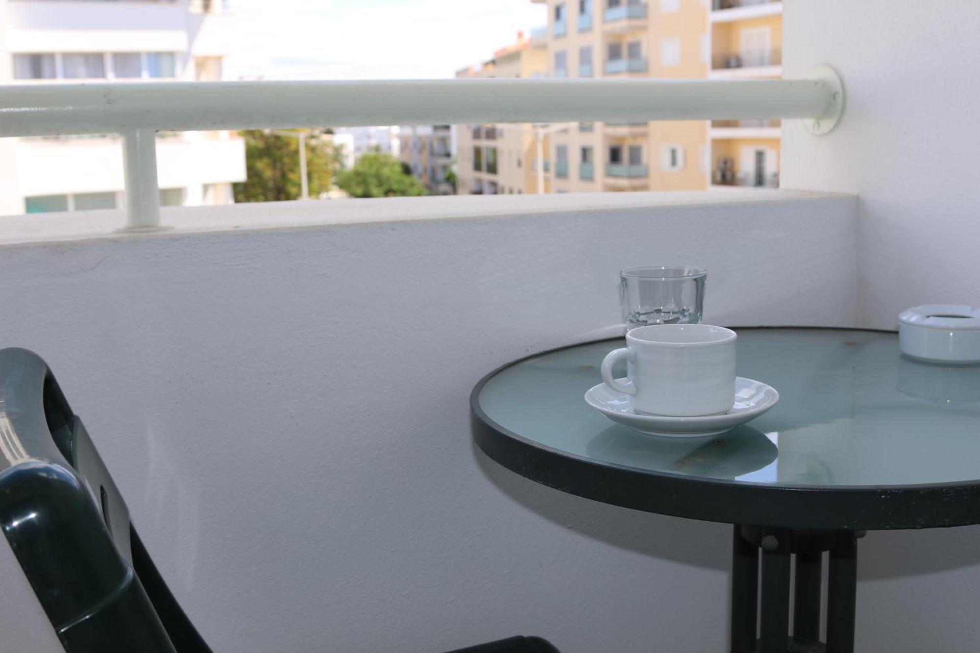 Rs Apartamento Quarteira Bagian luar foto